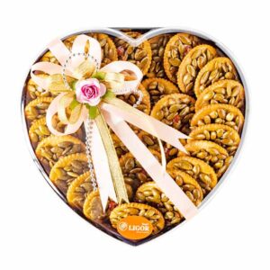 ลิกอร์ แครกเกอร์ทานตะวัน รูปหัวใจ